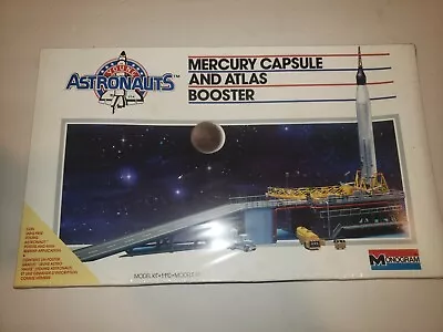 MERCURY CAPSULE And ATLAS BOOSTER By Monogram 1:110 Scale Factory Sealed In Box • $25