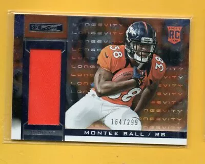 D25870  2013 Rookies And Stars Longevity Parallel #228 Montee Ball JERSEY #/299 • $5