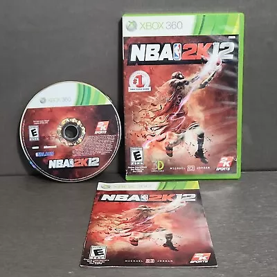 NBA 2K12 Xbox 360 CIB Free Shipping Same Day Michael Jordan • $13.88