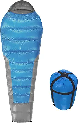 Mummy Sleeping Bag 0 Degree Sleeping Bags For Adults Cold Weather Applicable T • $74.01
