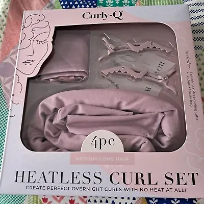 Heatless Curl Set 4 Piece Medium-Long Hair CURLY-Q  New • £7.45