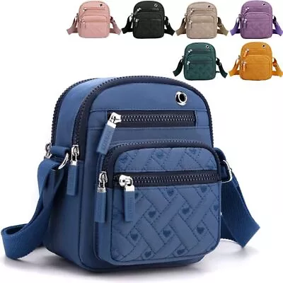 Embroidery Women Shoulder Bag Waterproof CrossBody Bag Portable Small Handbag • $27.16