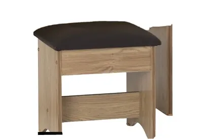 Charles 1 Drawer Dressing Table Stool Only (Flat Pack) • £30