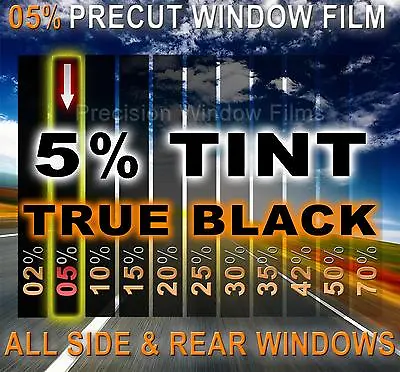 PreCut Window Film 5% VLT Limo Black Tint For Ford Transit Cargo Mini Van 10-13 • $34.62