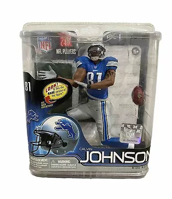 Calvin Johnson Jr. Lions New McFarlane Toys Sports NFL Picks Series 30 Figure • $31.99