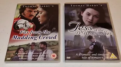 Thomas Hardy DVDs X2 Tess Of The D'Urbervilles And Far From The Madding Crowd • £5.59