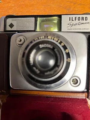 Ilford Sportsman 35mm Film Camera + Case - Good Cond • £5