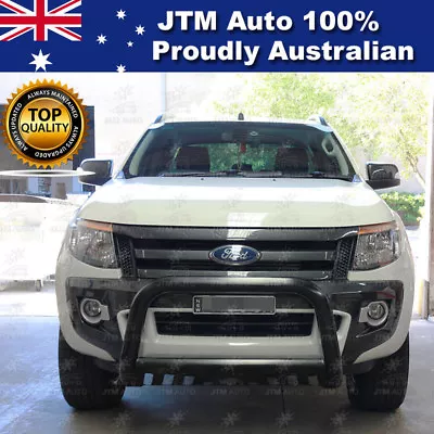 Matt Black Nudge Bar 3  Grille Guard To Suit Ford Ranger T6 T7 PX 2012-2018 • $278.10