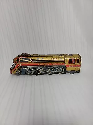 VINTAGE Battery Operated Golden Falcon #6681 Toy Tin Train Engine JAPAN  • $30