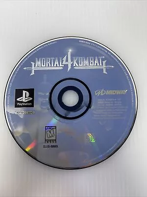 Mortal Kombat 4 Ps1 PlayStation One DISK ONLY Tested Game • $21