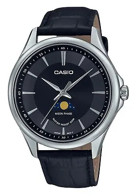 Casio Standard Analog Black Dial Dress Quartz Men's Watch MTP-M100L-1A • £77.63