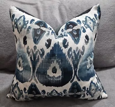 Designers Guild/William Yeoward Cuzco Indigo Fabric Cushion Cover 45x45 Cm • £35