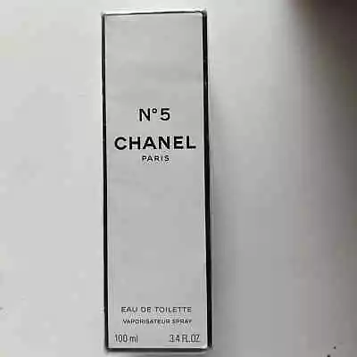 Vintage CHANEL No 5 EDP 3.4 FL Oz 100 Ml Eau De Parfum - Perfume Spray Sealed • $143.99