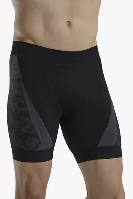 TYR Men's Durafast Elite Workout Jammer Swimsuit Charcoal/ Black Size 36(L) NWT • $27.99