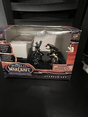 2008 World Of Warcraft Miniatures Game Starter Set And Booster From Core Set • $39.95