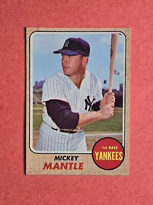 1968 Topps MICKEY MANTLE  #280 EX / NM • $59.99