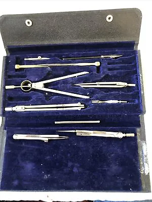 Vtg K&E Doric Jupiter 9406 Drafting Set Drawing Instruments W/Original Box • $30