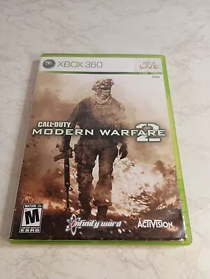 Xbox 360 Call Of Duty Modern Warfare 2 Authentic Replacement Case ONLY NO GAME • $3