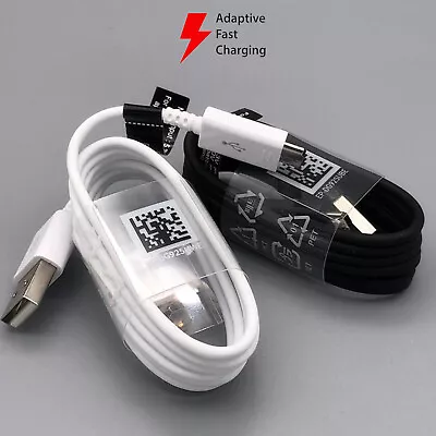 Genuine Fast Micro USB Charger Cable Data Lead For Samsung Galaxy A10 A10s 2019 • £2.95