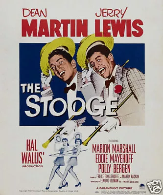 The Stooge Dean Martin Jerry Lewis Movie Poster Print  • $6.49