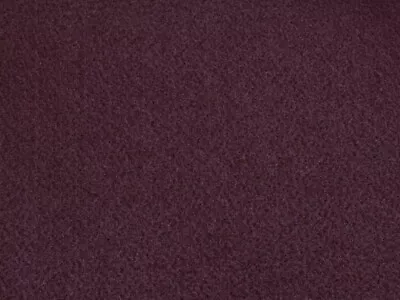 Minerva Undercollar Melton Fabric Burgundy - Per Metre • £10.99