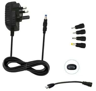 5V 2A AC Adaptor Charger For Natpc Ultimate 97s 9.7 Inch Android Tablet PC • £9.49