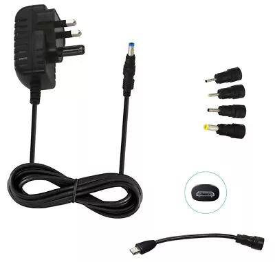 UK 5V AC-DC Adaptor Power Supply Charger For Yarvik TAB10-400 Noble NobleTab • £9.49