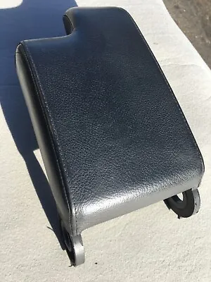 E46- BLACK Leather Center Armrest- Original • $109