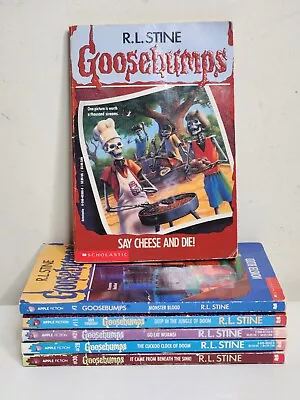 GOOSEBUMPS Lot Vintage Bundle R.L. Stine 90s Horror Fiction • $35