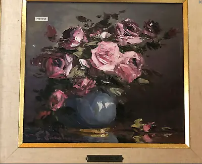 Original Enrique Sánchez M Canvas Painting Mexican Artist • $150