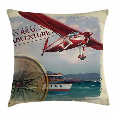 Adventure Throw Pillow Cases Cushion Covers Home Decor 8 Sizes By Ambesonne • $29.99