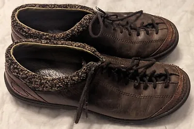 PATAGONIA Selenite Velvet Lace Up Walking Hiking Shoes Brown Leather Women’s 6  • $13