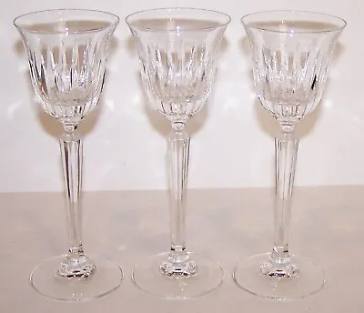 Stunning Set Of 3 Mikasa Crystal Inspiration 6 3/8  Cordial Glasses • $49.99