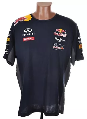 Formula 1 Red Bull Racing Shirt Pepe Jeans Size Xxl Adult Vettel Era • $38.69