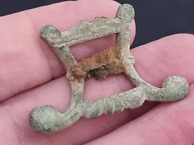 £55 • Buy Post Medieval Tudor 14/15 Hundreds Bronze Buckle. Please Read Description LA445