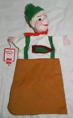 New With Tag Dresdner Kunstler-Puppe Hand Made German Puppet Young Boy • $19.60