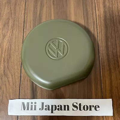 VW Volkswagen Tool Box Type Empty Can Khaki Yellow Morozoff Spare Tire Japan • $39.45