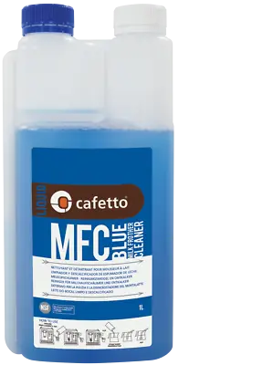 NEW Cafetto 1lt MFC Blue Liquid Coffee Machine Milk Line Cleaner • $29.98