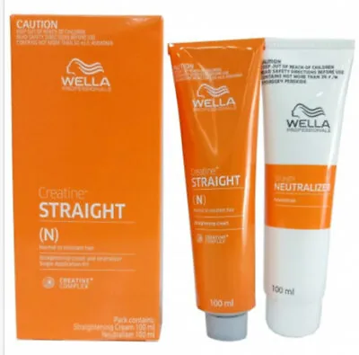 Wella STRONG Permanent STRAIGHTENER STRAIGHTENING Cream Resistant Hair • $19.79