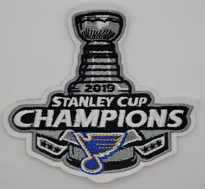 $8.28 • Buy  2019 STANLEY CUP CHAMPIONS Jersey Patch St. Louis Blues. SHIPS FAST