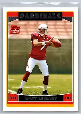 2006 Topps #354 Matt Leinart RC Rookie Arizona Cardinals USC Trojans • $1.49