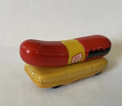 Vintage 1993 Hot Wheels Oscar Mayer Weiner Mobile Hot Dog 3” Diecast Car Toy NEW • $13.49