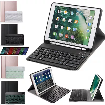 For IPad Air 2 A1566 A1567 9.7 Inch Wireless Keyboard Magnetic Stand Case Cover • $38.66