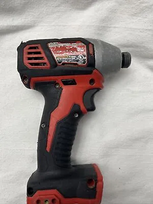 Milwaukee 2656-20 1/4  M18 Cordless Battery Hex Impact Driver 18 Volt 18V • $38