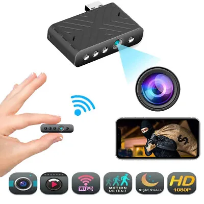 $54.29 • Buy Mini HD 1080P Wifi Camera Night Vision Video Motion Cam Camcorder Security DVR