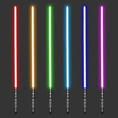 2PCS Star Wars Lightsaber RGB Bar Metal Handle Lithium Battery Force FX Heavy • $186.99