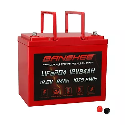 Banshee Battery 12V 84Ah INT Battery Replaces BCI Group 24M Starting Marine & RV • $200