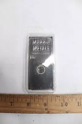 Morbid Metals Opal Finish Hinged Clicker Steel 16G • $6.76