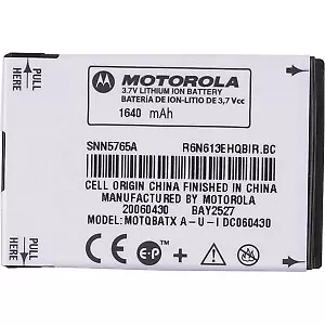 OEM Motorola BT91 Extended Battery For K1 MotoQ KRZR A455 W385 W766 SNN5765A • $9.34