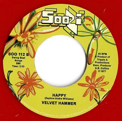 £13.99 • Buy Velvet Hammer - Happy / Party Hardy - RSD  Classic Northern Soul 45 NEW - HEAR!